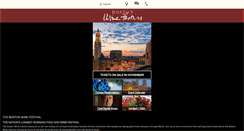 Desktop Screenshot of m.bostonwinefestival.net
